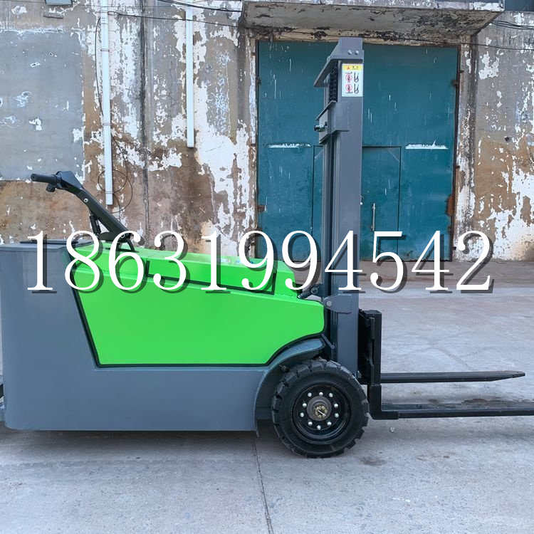 云县小型电动叉车1吨2吨步行站驾式电瓶堆高充电装卸车液压升降车铲车